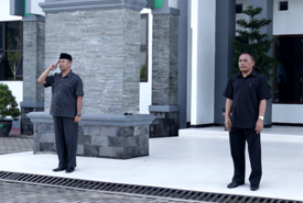 Apel pagi di Kampus IAIN Bengkulu