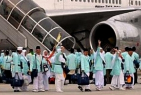 Jemaah haji tiba di tanah air
