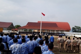 Kankemenag Lebong Hadiri Penyerahan Donasi Untuk Palu-Donggala