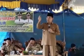 Bupati Rejang Lebong Ahmad Hijazi