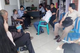 Forum Penyelamat Kehormatan Bengkulu Selatan (FPKBS) Saat Rapat Untuk Melakukan Aksi Demo Ke BNNK BS