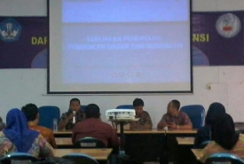 Kegiatan pelatihan teknis Dapodikdasmen