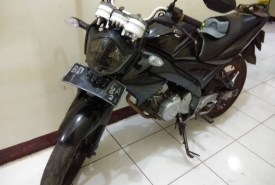 Barang Bukti Pencurian Kendaraan Bermotor berhasil diringkus aparat kepolisian Kepahiang bersama  pelaku