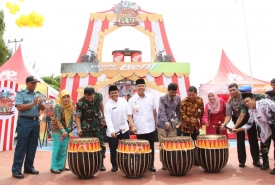 Wagub Rohidin Mersyah Membuka Cendana Fair XV 2017
