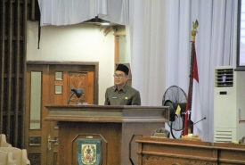 Rapat Paripurna kali ini beragendakan Pembukaan Masa Persidangan ke- II Tahun Sidang 2018