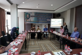 Asisten III Setda Provinsi Bengkulu Gotri Suyanto membuka FGD Pembuatan Masterplan Pengembangan Pariwisata Daerah Provinsi Bengkulu