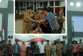 Wakil Gubernur Bengkulu Rohidin saat membuka Forum Group Discussion (FGD)