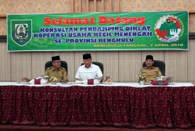 Diklat Fungsional Pendamping Koperasi dan UKM di Lingkungan Pemerintah Provinsi Bengkulu