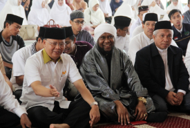 Gubernur Bengkulu Duduk Bersma Ustad Sabun