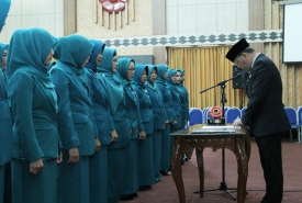 Pengukuhan Pengurus Tim Penggerak PKK Provinsi Bengkulu
