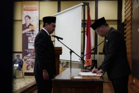 Gubernur lantik Ridwan Nurazi sebagai Komisaris Utama Independen PT Bank Pembangunan Daerah Bengkulu