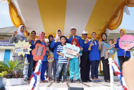 Plt. Gubernur Bengkulu Rohidin Mersyah Resmi Membuka Pencanangan Kampanye dan Introduksi MR di Bengkulu Selatan