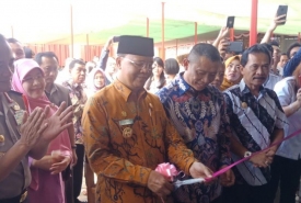 Peresmian Pabrik Kopi oleh Gubernur Bengkulu