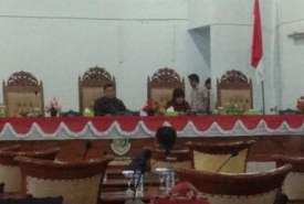 DPRD Kabupaten Seluma menggelar Rapat Paripurna Pengesahan Program Kerja
