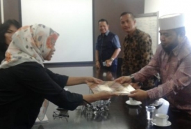 Penyerahan Proposal Penambahan Armadan Pemadam Kebakaran