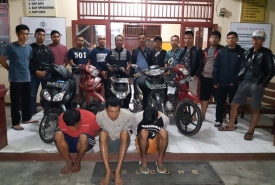 Polres Kepahiang Berhasil Mengamankan 4 Pelaku Diduga Sindikat Curanmor