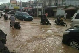 Foto kejadian Banjir di Bengkulu