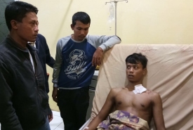 TS (18) menjadi korban penusukan yang tengah dirawat di RSUD Kepahiang