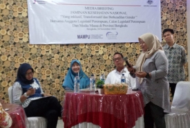 Media Briefing yang digelar KPI Bengkulu