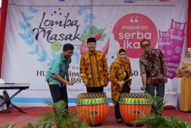 Lomba masak serba ikan dalam rangka HUT Provinsi Bengkulu ke 50 tahun