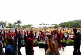 Rekor Museum Rekor-Dunia Indonesia Senam Gerakan Masyarakat Hidup Sehat