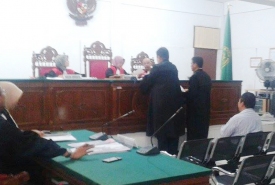 Murman Efendi Menjalani Persidangan di PN Tipikor Bengkulu