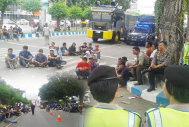 Ormas Geruduk Kantor Kejati
