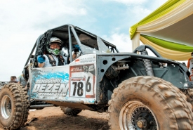 Test Drive mobil Offroad oleh Plt Gubernur saat membuka Bengkulu extreme chalange 2018