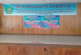 Kegiatan Perlombaan Yang Diselenggarakan Pusbakik IAIN Bengkulu
