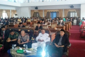 Saat Rapat Paripurna DPRD Seluma
