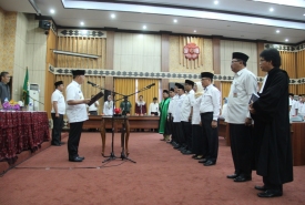 Gubernur Lantik Majelis Pertimbangan TPTGR Provinsi Bengkulu