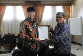 Gubernur Terima Hasil Pengawasan BPKP 2018
