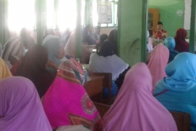 Rapat MIN 5 Mukomuko dengan para wali murid