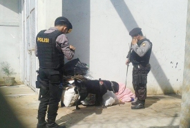 Aparat Polres Bengkulu Kembali Menggelar Razia di Lapas Bentiring