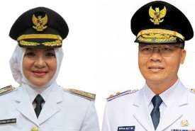 Patriana Sosialinda dan Rohidin Mersyah