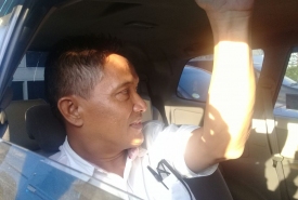 Rosmen, tersangka dugaan korupsi ditahan Kejati Bengkulu