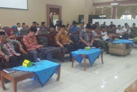 Pertemuan Camat dan Lurah se-Kota Bengkulu