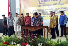 Pemprov Bengkulu Launching E-Planning dan E-Budgeting