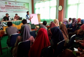 Sekolah Pasar Modal (SPM) Yang Digelar Di IAIN Bengkulu, Rabu (27/1/2017), Foto : Humas IAIN Bengkulu