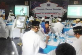 Manasik Umrah di Hotel Splash Kota Bengkulu pada Jum'at (16/11) yang di selenggarakan oleh PT Ramanda Kamil Sejahtera (RK)