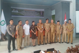 Sosialisasi Tarif Pajak Mineral Bukan Logam Batuan di Kabupaten Kepahiang Selasa (25/9/18)