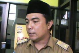 Kadis PUPR Kota Bengkulu Syafriandi usai menjalani pemeriksaan di Polda Bengkulu