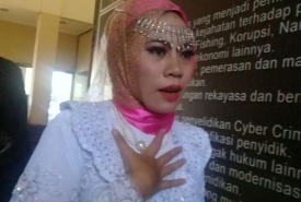 Dema Putri, calon mempelai wanita yang melaporkan calon mempelai pria ke Polda Bengkulu