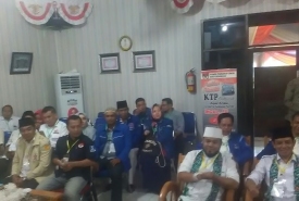 Helmi Hasan dan Dedy Wahyudi mendaftar ke KPU Kota Bengkulu