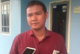 Rayendra Pirasad, ketua Panwaslih Kota Bengkulu