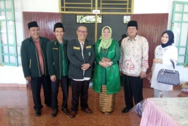 Pengurus DPW dan DPP PKB serta ketua terpilih usai Muscablub PKB Bengkulu Utara