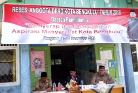 Reses Anggota  DRPD  Kota Bengkulu