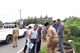 Komisi II DPRD Kota Bengkulu Cek Lokasi Pasca Banjir