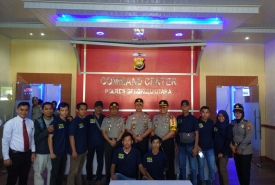 Persmian 11 Gedung di Polres Bengkulu Utara