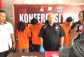 2 Pekan, 5 Orang Pelaku Ditangkap Sat Reskrim Narkoba Polres Bengkulu